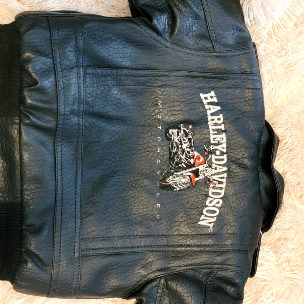 Harley Davidson leather coat